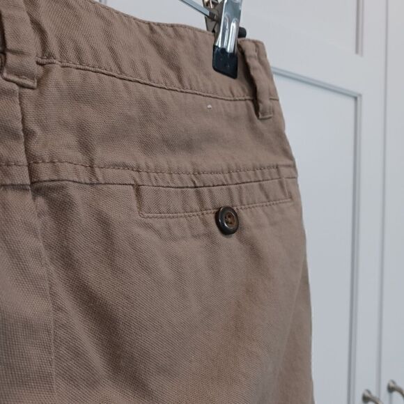 Gap Khaki Cotton Stretch Hip Slung Fit Pants Tan size 0 - Picture 8 of 13